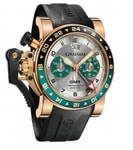 Pre-Owned Graham Chronofighter Oversize GMT - Gold Watch